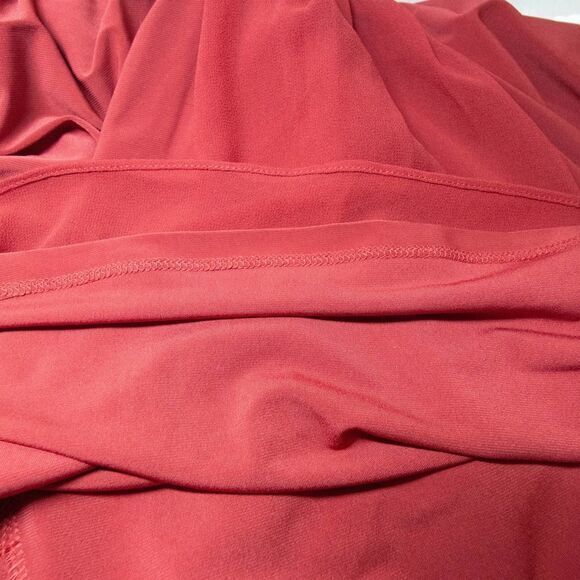 NWOT Lauren Ralph Lauren matte jersey jewel feature dress,‎ Ruby red, Size 10 - Picture 11 of 13